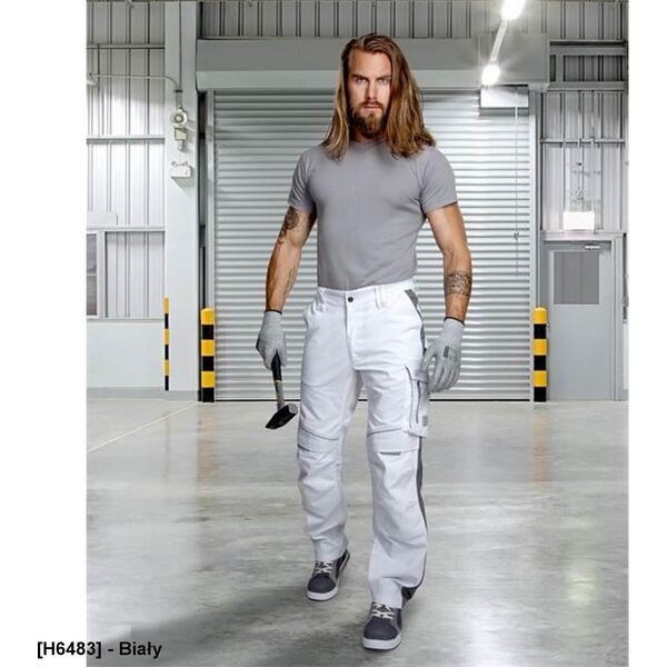 Ardon ARDON URBAN+ - spodnie do pasa 65 % poliester, 35 % bawełna, canvas, ok. 270 g/m2 Tabiflex - stretch, 11 kieszeni + na nakolanniki - KHAKI 52