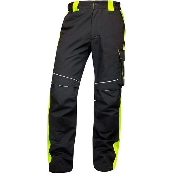 Ardon NEON H6471 - spodnie zimowe do pasa z kieszenią na nakolannki 2XL