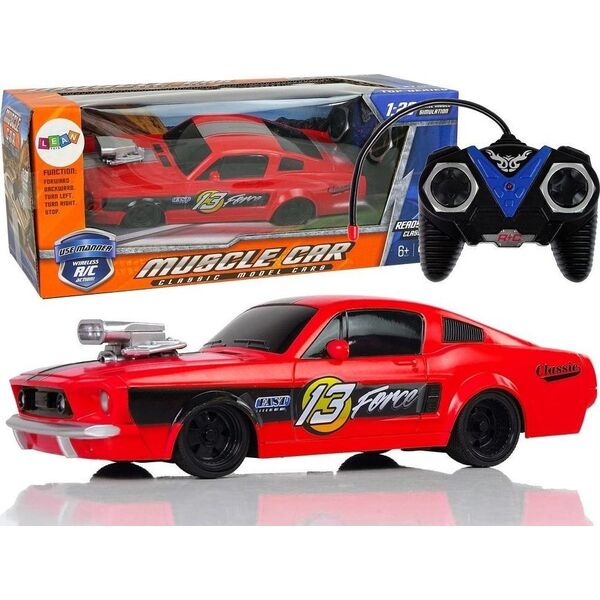 LeanToys Auto sportowe zdalnie sterowane 1:20 czerwone