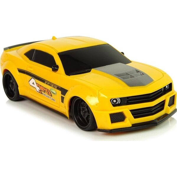 LeanToys Auto sportowe 1:24 zdalnie sterowane żółte