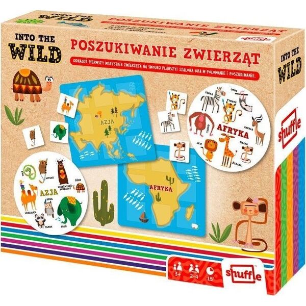 Cartamundi Into the Wild - Poszukiwanie zwierząt CARTAMUNDI