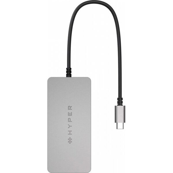 HyperDrive Koncentrator Hyper 5-Port USB-C HUB, 4K HDMI, 2x USB-A, USB-C DP, Gigabit Ethernet