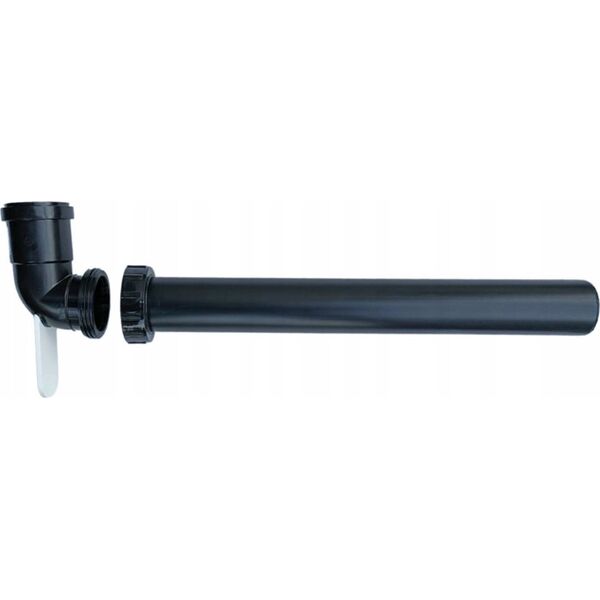 Almeva STARR Kolano renowacyjne DN60 UV Stabilne Czarne