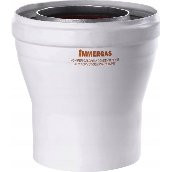 Immergas Rura koncentryczna - 60/100 L-1000 SREBRNA do kotłów z zamkniętą komorą spalania i kotłów kondensacyjnych