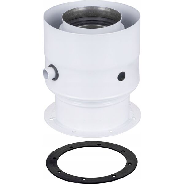 SpiroFlex 60/100-80/125 adapter T biały