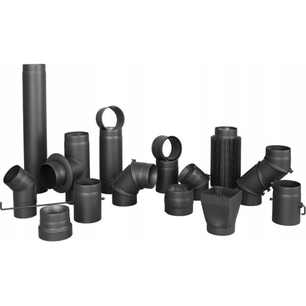 SpiroFlex Rura czarna 160 0,25m