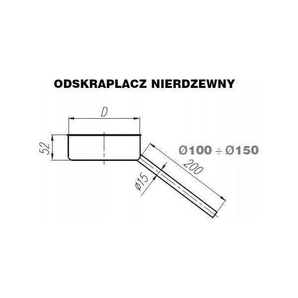 SpiroFlex 130 odskraplacz nierdzewny