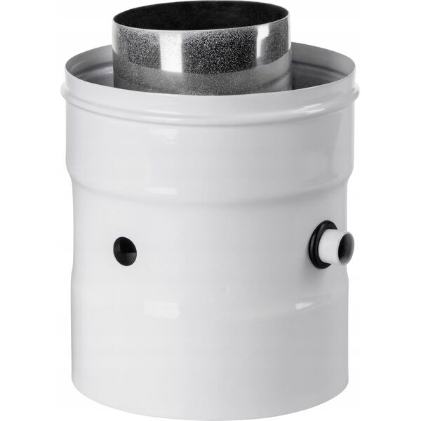 SpiroFlex Adapter 80/125 prosty biały do kotłów ACV