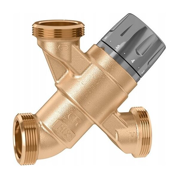 Caleffi Termostatyczny zawór mieszający 1” GZ 20÷43°C