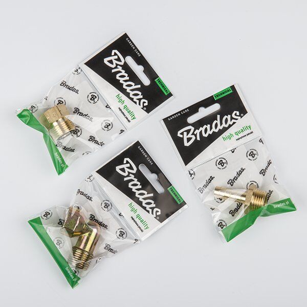 Bradas Nypel do węża GW 1/2 9mmNypel do węża GW 1/2 9mm