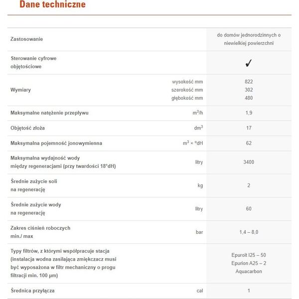Zmiękczacz wody Viessmann Aquahome Compact
