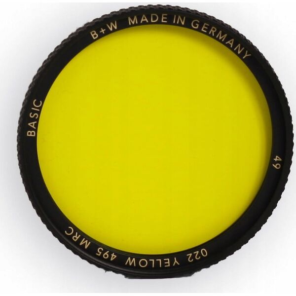 Filtr B+W B+W Filter 58mm yellow 495 MRC Basic