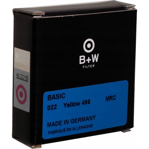 Filtr B+W B+W Filter 58mm yellow 495 MRC Basic