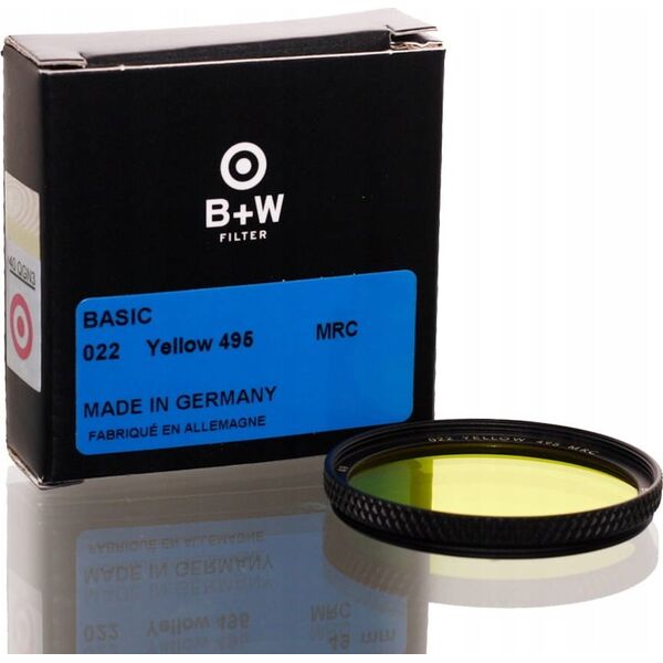 Filtr B+W B+W Filter 58mm yellow 495 MRC Basic