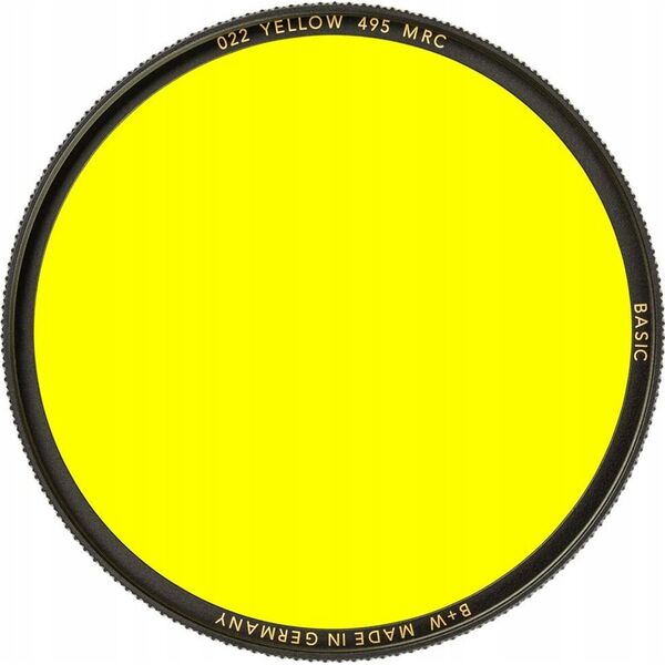 Filtr B+W B+W Filter 58mm yellow 495 MRC Basic