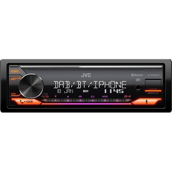 Radio samochodowe JVC JVC KD-X482DBT