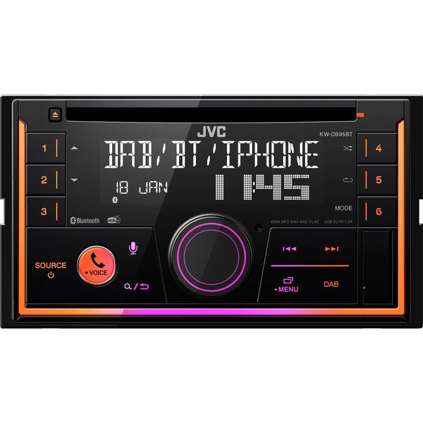 Radio samochodowe JVC JVC KW-DB95BT