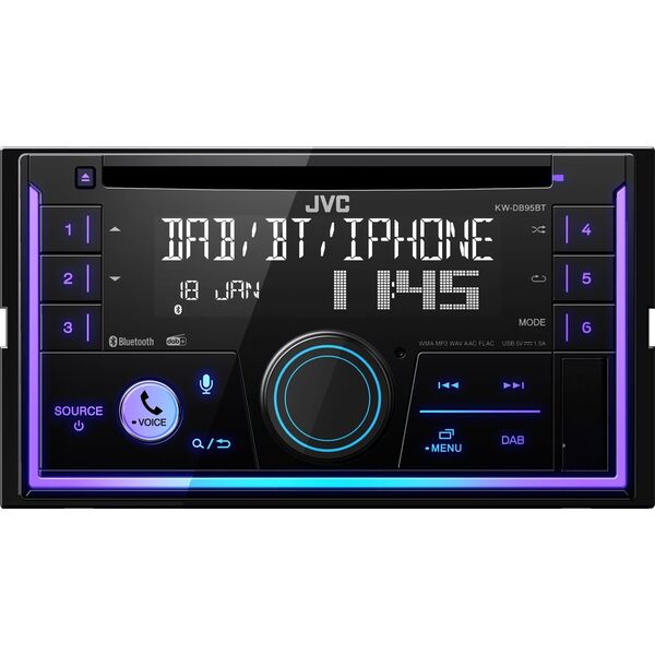 Radio samochodowe JVC JVC KW-DB95BT