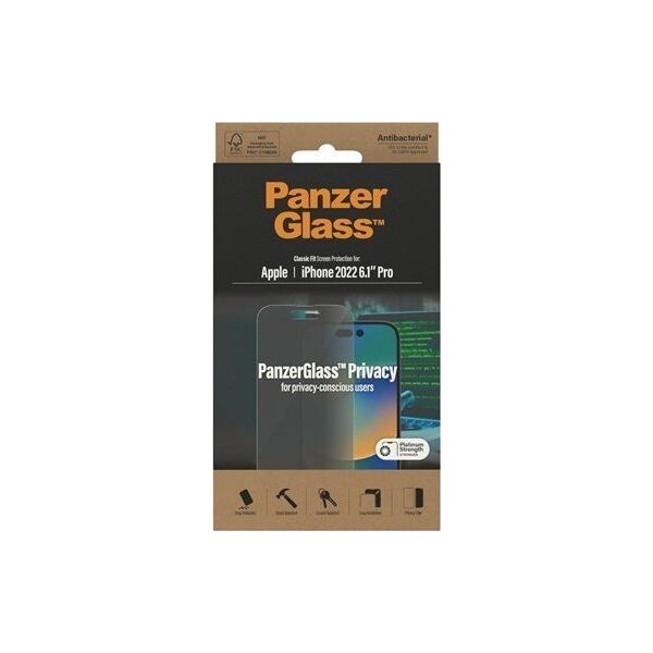 PanzerGlass PanzerGlass Screen Prot. Privacy Classic Fit iPhone 14 Pro