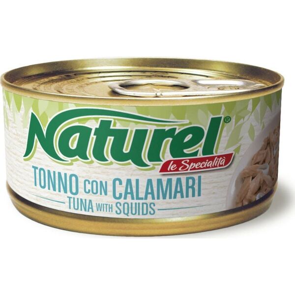 Life Pet Care LIFE CAT NATUREL pusz.70g TUNA + SQUIDS /24