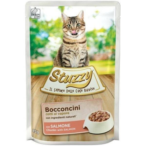 Stuzzy STUZZY KOT sasz.85g BOCCONCINI ŁOSOŚ /24