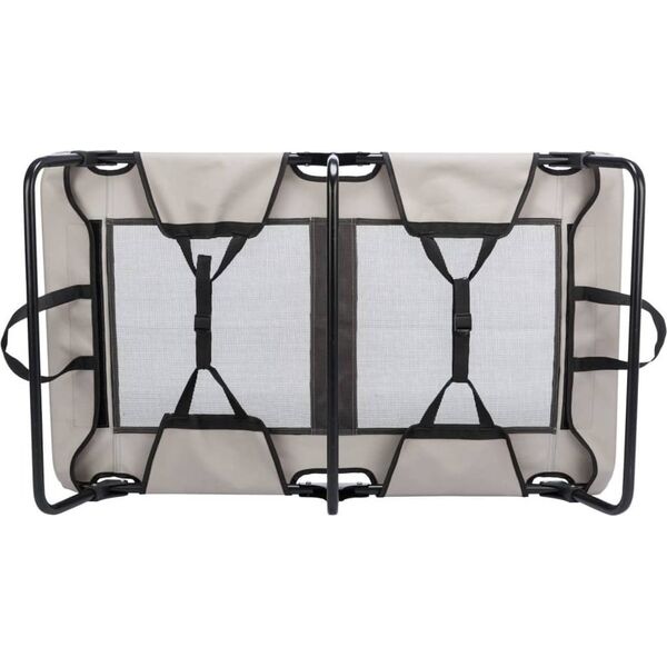 Trixie TRIXIE Legowisko dla psa, 99x19x60 cm, szaro-czarne
