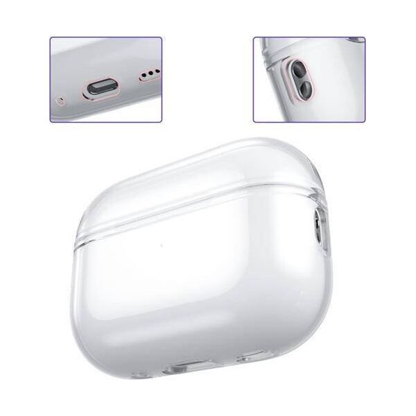 Tech-Protect TECH-PROTECT FLEXAIR APPLE AIRPODS PRO 1 / 2 CLEAR