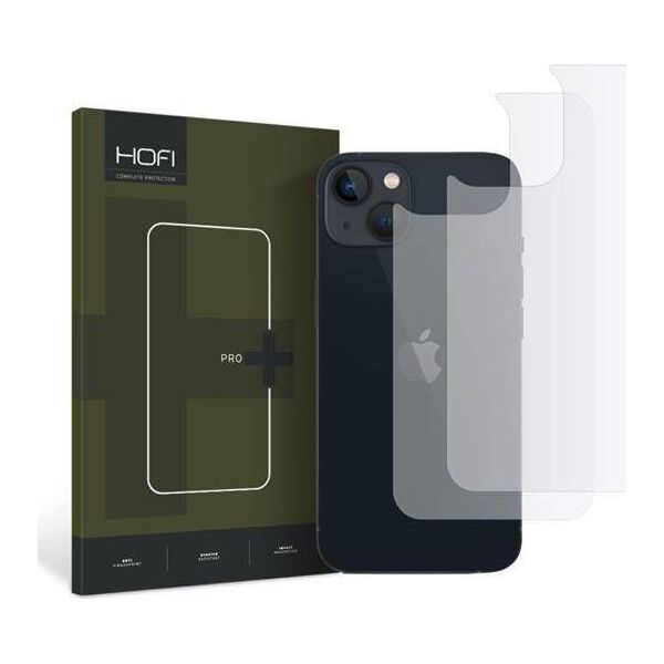 Hofi FOLIA HYDROŻELOWA HOFI HYDROFLEX PRO+ BACK PROTECTOR 2-PACK IPHONE 14 CLEAR