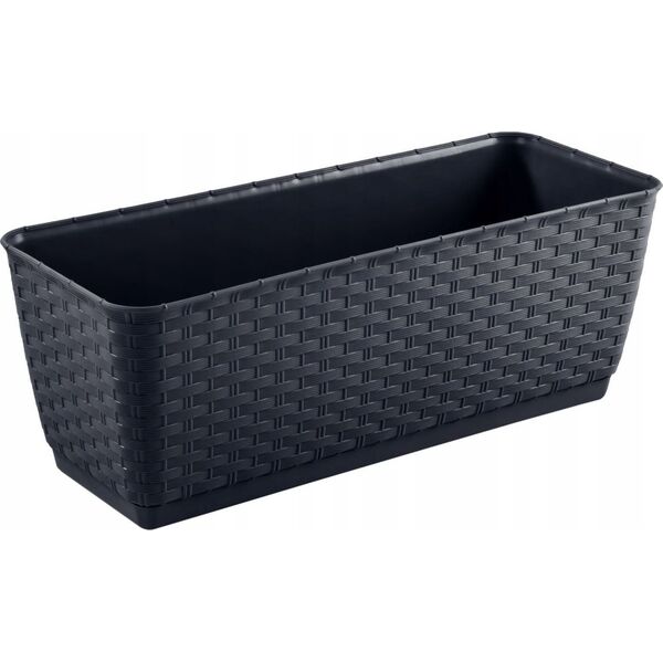 Prosperplast Doniczka skrzynka balkonowa RATOLLA DRL500P Antrac