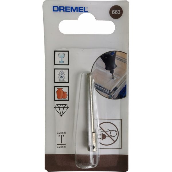 Wiertło Dremel Wiertlo do szkla