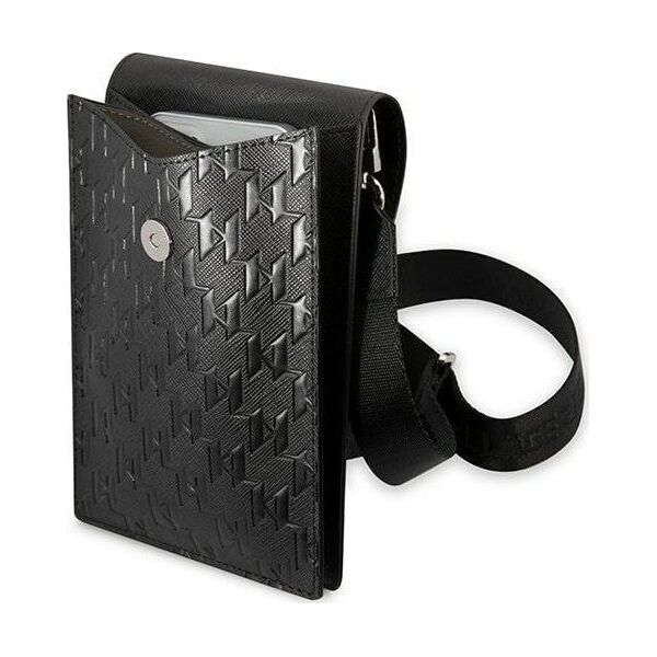 Karl Lagerfeld Karl Lagerfeld Torebka KLWBSAMSMK czarny/black Monogram Plate NoSize