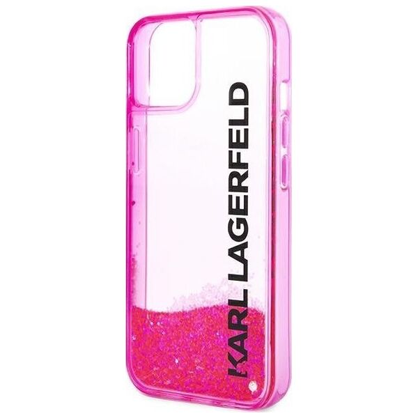 Karl Lagerfeld Karl Lagerfeld KLHCP14MLCKVF iPhone 14 Plus 6,7" różowy/pink hardcase Liquid Glitter Elong NoSize