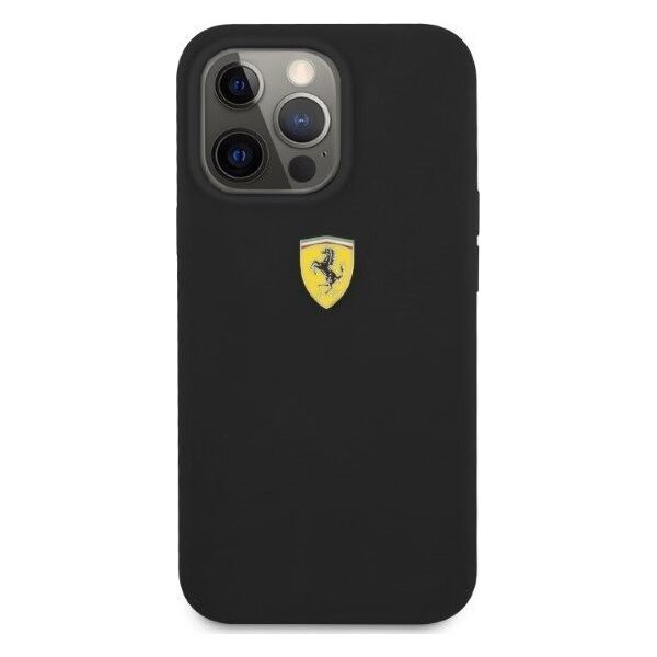 Ferrari Ferrari FESSIHMP13XBK iPhone 13 Pro Max 6,7" czarny/black hardcase Silicone MagSafe NoSize