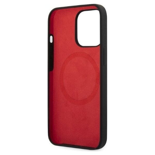 Ferrari Ferrari FESSIHMP13XBK iPhone 13 Pro Max 6,7" czarny/black hardcase Silicone MagSafe NoSize