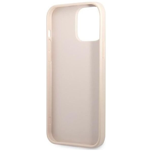 Guess Guess GUHCP13LP4TPP iPhone 13 Pro / 13 6,1" różowy/pink hardcase 4G Triangle Logo Cardslot NoSize