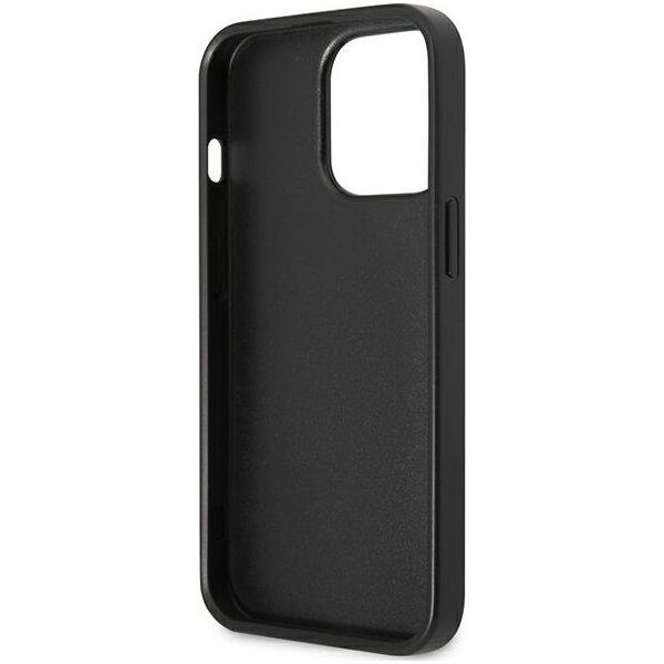 Guess Guess GUHCP13LP4TPK iPhone 13 Pro / 13 6,1" czarny/black hardcase 4G Triangle Logo Cardslot NoSize
