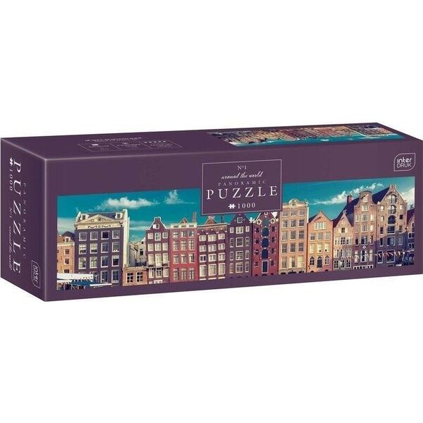 Interdruk Puzzle panoramiczne 1000el Around the World 1 INTERDRUK