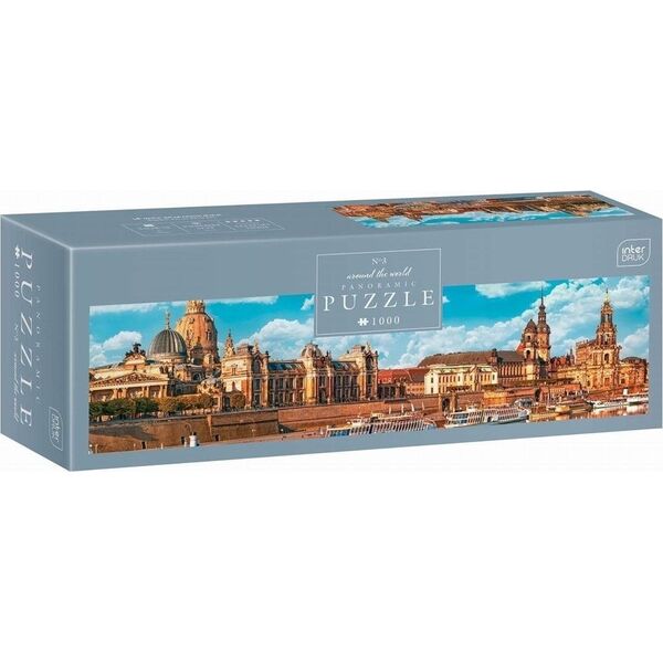 Interdruk Puzzle panoramiczne 1000el Around the World 3 INTERDRUK