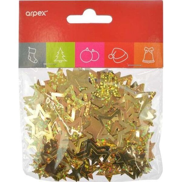 Arpex KONFETTI GWIAZDKI ZLOTE 15G