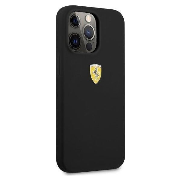 Ferrari Ferrari FESSIHMP13LBK iPhone 13 Pro / 13 6,1" czarny/black hardcase Silicone MagSafe NoSize