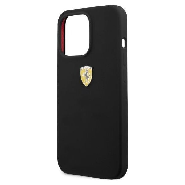 Ferrari Ferrari FESSIHMP13LBK iPhone 13 Pro / 13 6,1" czarny/black hardcase Silicone MagSafe NoSize