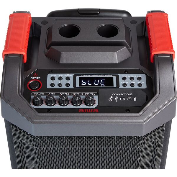 Głośnik Aiwa Portable Trolley Speaker czarny (KBTUS-608)