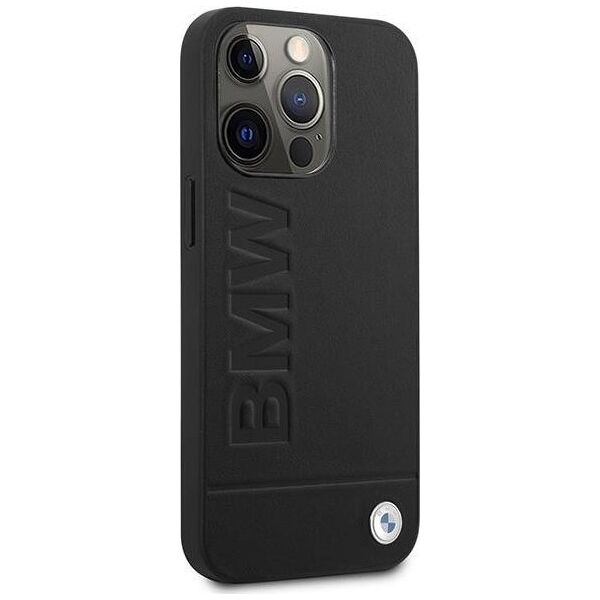 BMW Etui BMW BMHMP14XSLLBK Apple iPhone 14 Pro Max czarny/black hardcase Signature Logo Imprint Magsafe