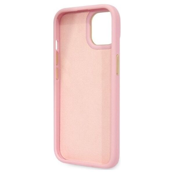 Guess Etui Guess GUHCP14MHGCRHP Apple iPhone 14 Plus różowy/pink hardcase Croco Collection