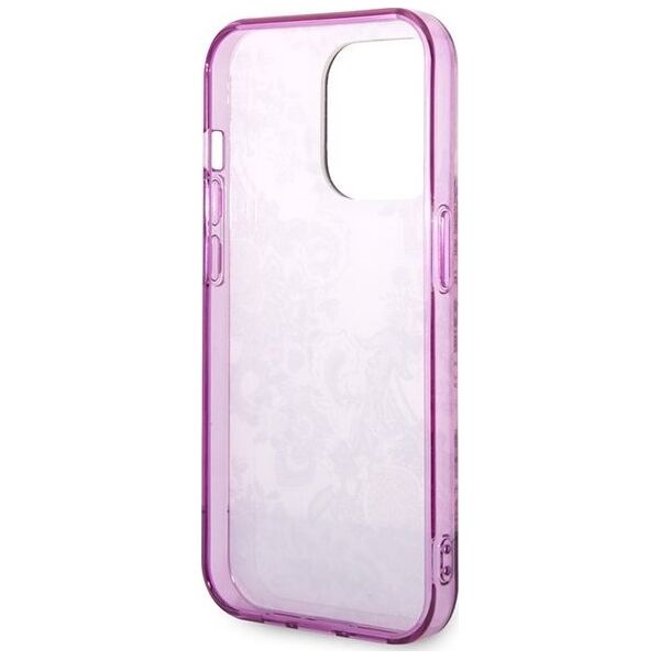 Guess Etui Guess GUHCP14XHGPLHF Apple iPhone 14 Pro Max fuksja/fuschia hardcase Porcelain Collection