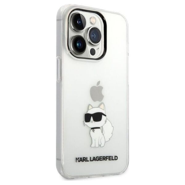 Karl Lagerfeld Etui Karl Lagerfeld KLHCP14LHNCHTCT Apple iPhone 14 Pro transparent hardcase IML NFT Choupette