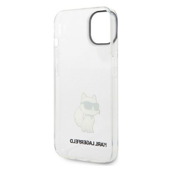 Karl Lagerfeld Etui Karl Lagerfeld KLHCP14MHNCHTCT Apple iPhone 14 Plus transparent hardcase IML NFT Choupette