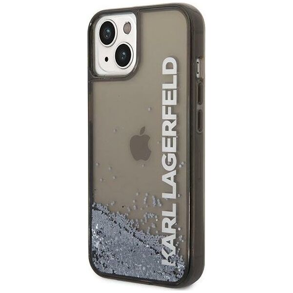 Karl Lagerfeld Etui Karl Lagerfeld KLHCP14MLCKVK Apple iPhone 14 Plus czarny/black hardcase Liquid Glitter Elong