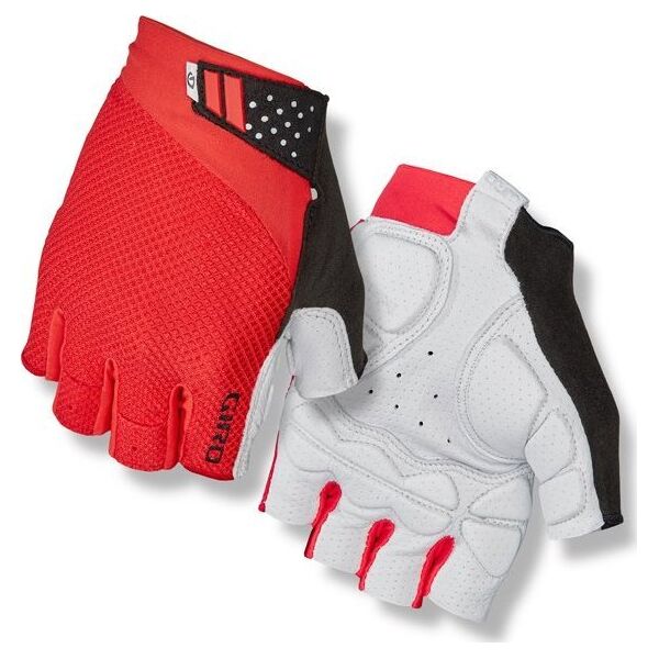 Giro Rękawiczki męskie GIRO MONACO II GEL krótki palec bright red roz. S (obwód dłoni 178-203 mm / dł. dłoni 175-180 mm) (NEW)
