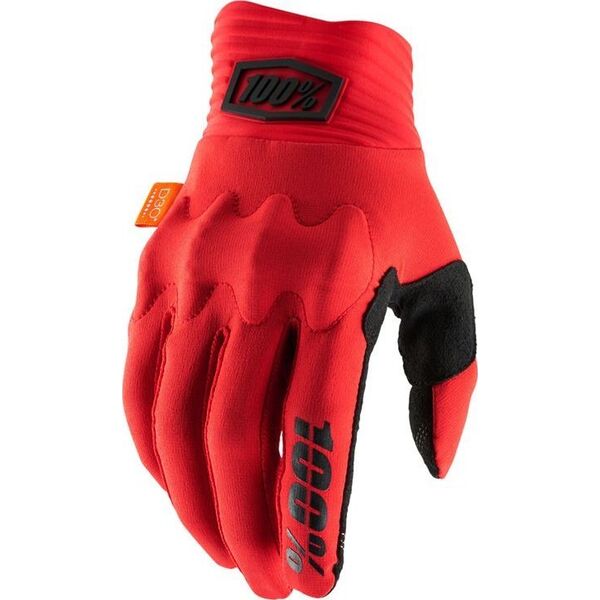 100% Rękawiczki 100% COGNITO Gloves Black - S (długość dłoni 181-187 mm) (NEW 2022)